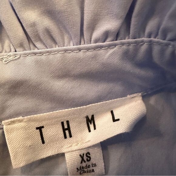 THML Sleevless Front Pleated Dress - Picture 4 of 6